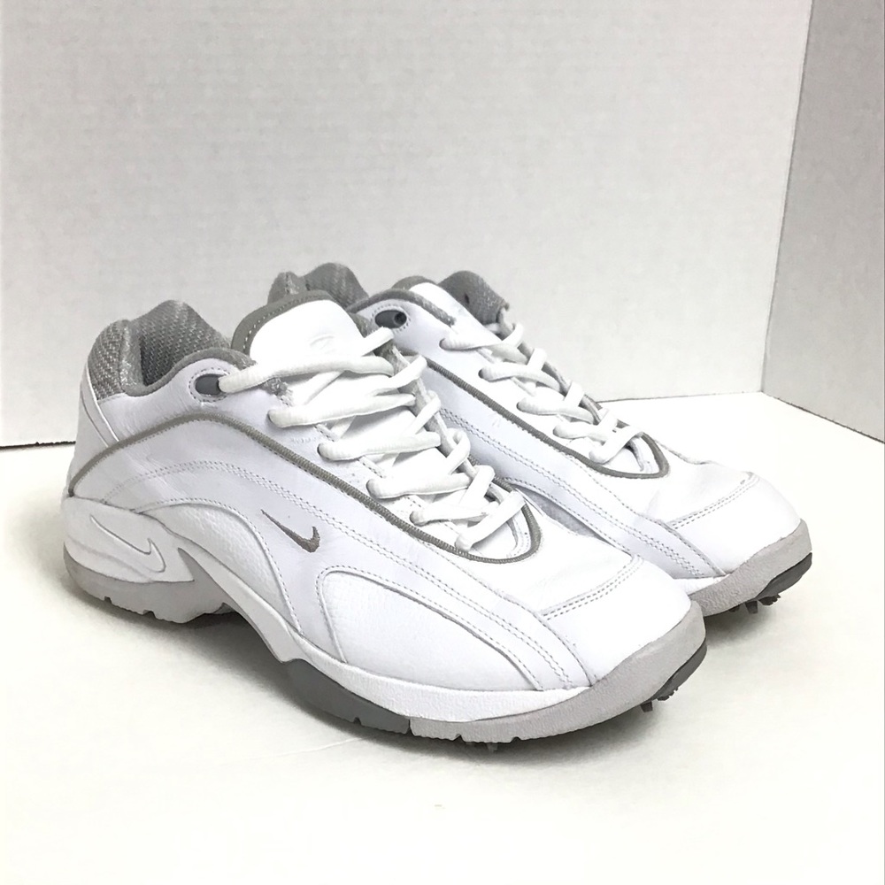 Nike Air Golf Shoes Women’s 7 White Gray
